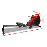 Everfit Rowing Machine Rower Elastic Rope Resistance Fitness Home